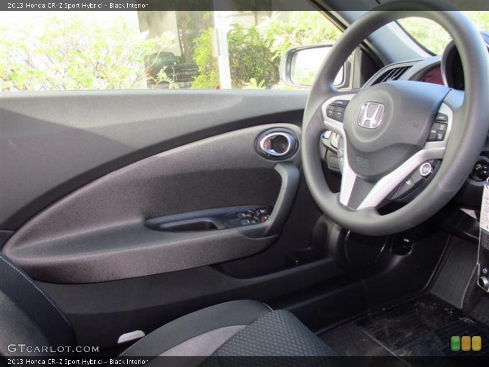 Black Interior Photo for the 2013 Honda CR-Z Sport Hybrid #75401020