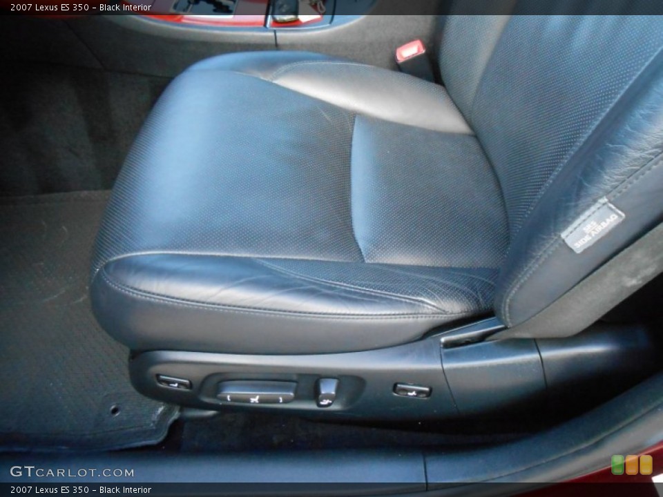 Black Interior Front Seat for the 2007 Lexus ES 350 #75401035