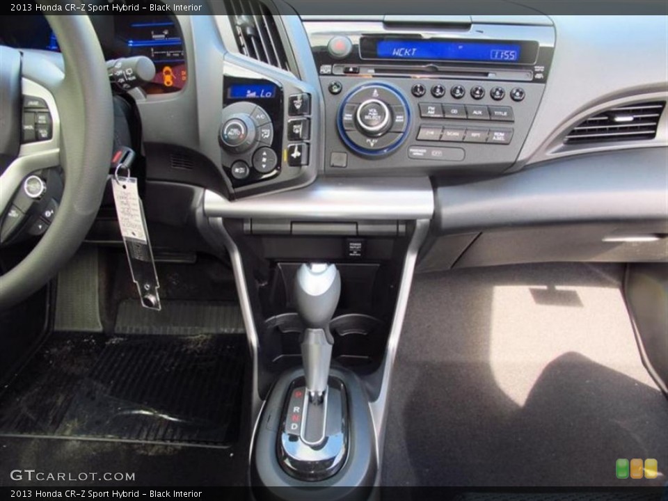 Black Interior Controls for the 2013 Honda CR-Z Sport Hybrid #75401046