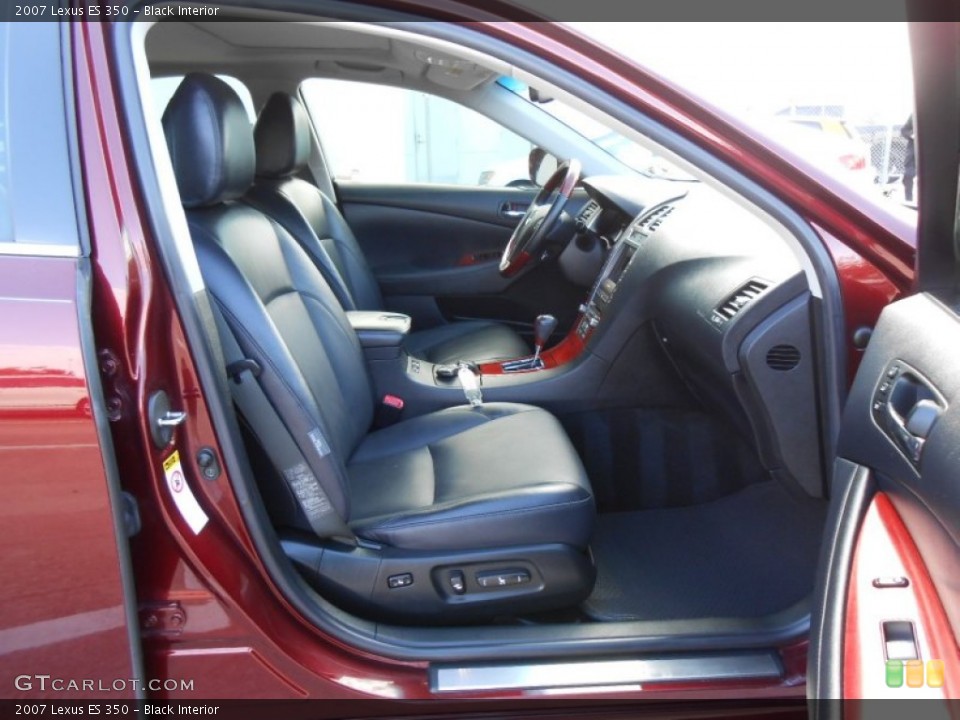 Black Interior Photo for the 2007 Lexus ES 350 #75401094