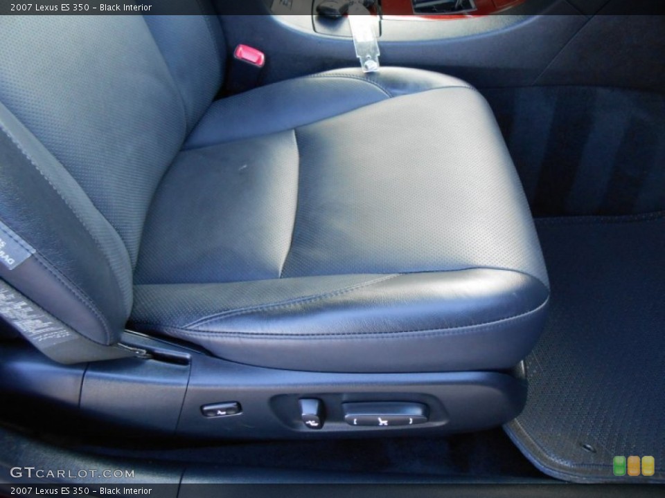 Black Interior Front Seat for the 2007 Lexus ES 350 #75401112
