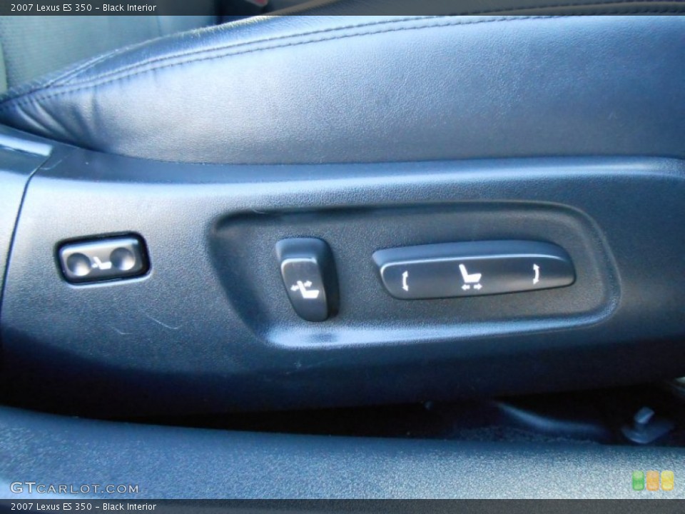 Black Interior Front Seat for the 2007 Lexus ES 350 #75401133