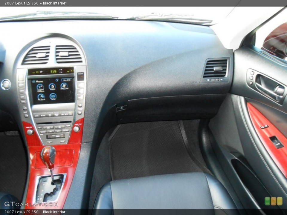 Black Interior Dashboard for the 2007 Lexus ES 350 #75401181