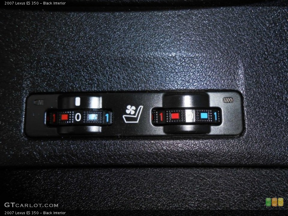 Black Interior Controls for the 2007 Lexus ES 350 #75401292