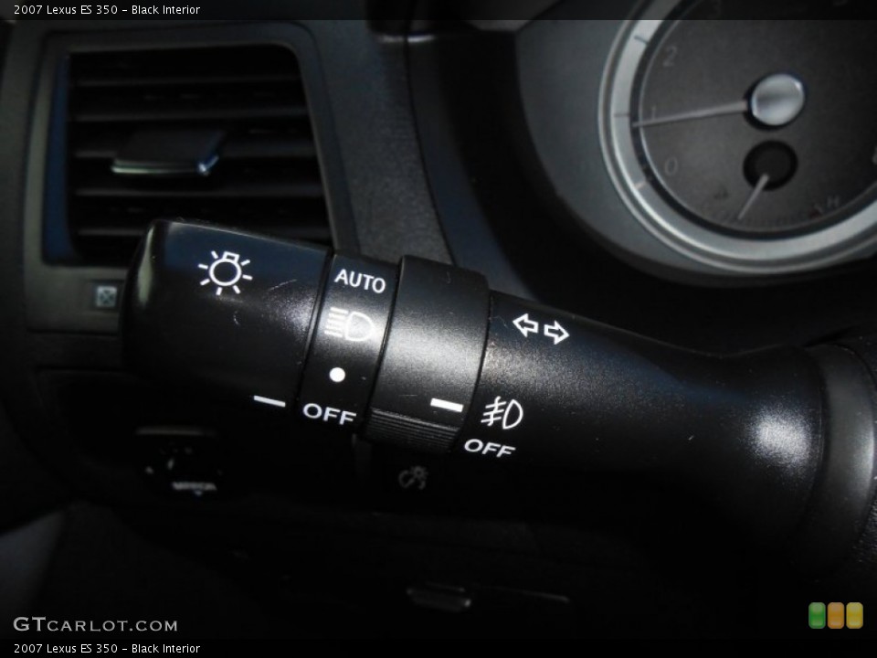 Black Interior Controls for the 2007 Lexus ES 350 #75401413
