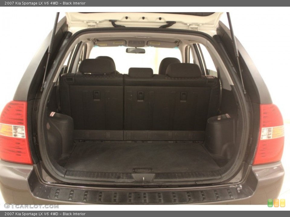 Black Interior Trunk for the 2007 Kia Sportage LX V6 4WD #75401425
