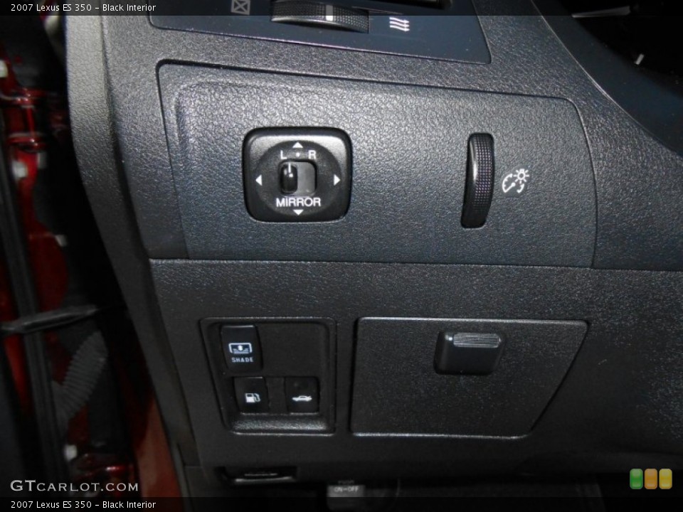 Black Interior Controls for the 2007 Lexus ES 350 #75401472