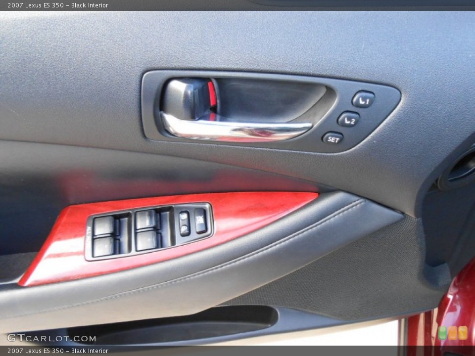 Black Interior Controls for the 2007 Lexus ES 350 #75401494