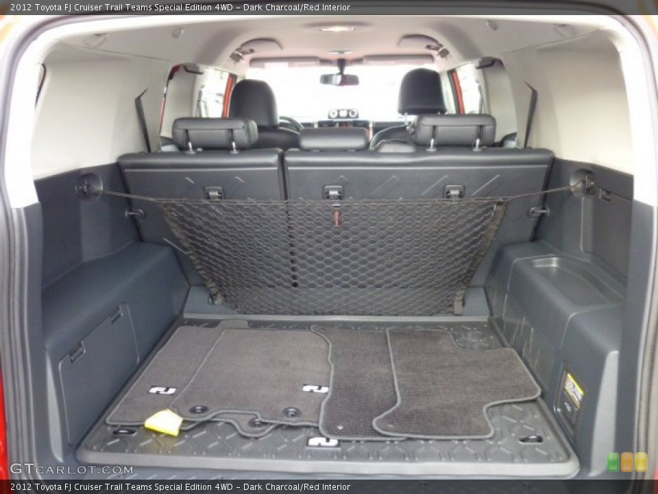 Dark Charcoal/Red Interior Trunk for the 2012 Toyota FJ Cruiser Trail Teams Special Edition 4WD #75401784