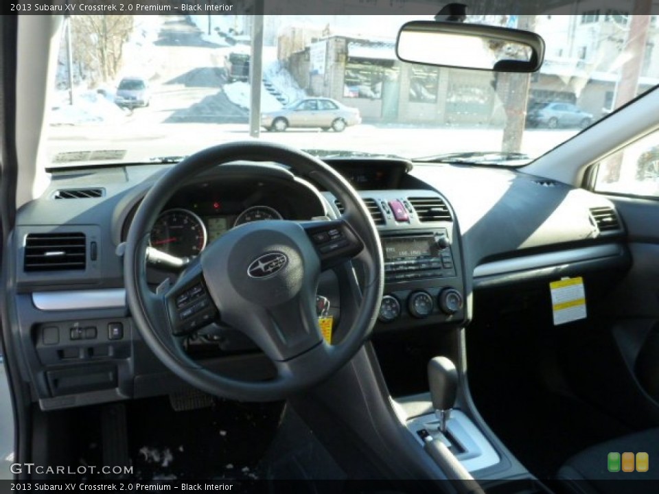 Black Interior Dashboard for the 2013 Subaru XV Crosstrek 2.0 Premium #75401864