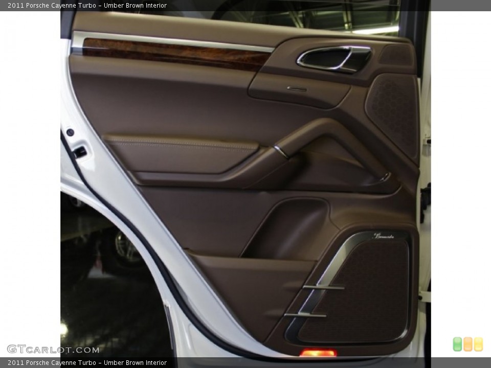 Umber Brown Interior Door Panel for the 2011 Porsche Cayenne Turbo #75404389