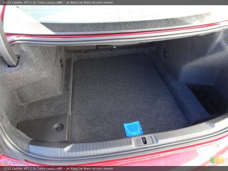 Jet Black/Jet Black Accents Interior Trunk for the 2013 Cadillac ATS 2.0L Turbo Luxury AWD #75404849