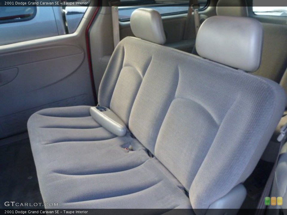 Taupe Interior Rear Seat for the 2001 Dodge Grand Caravan SE #75406513