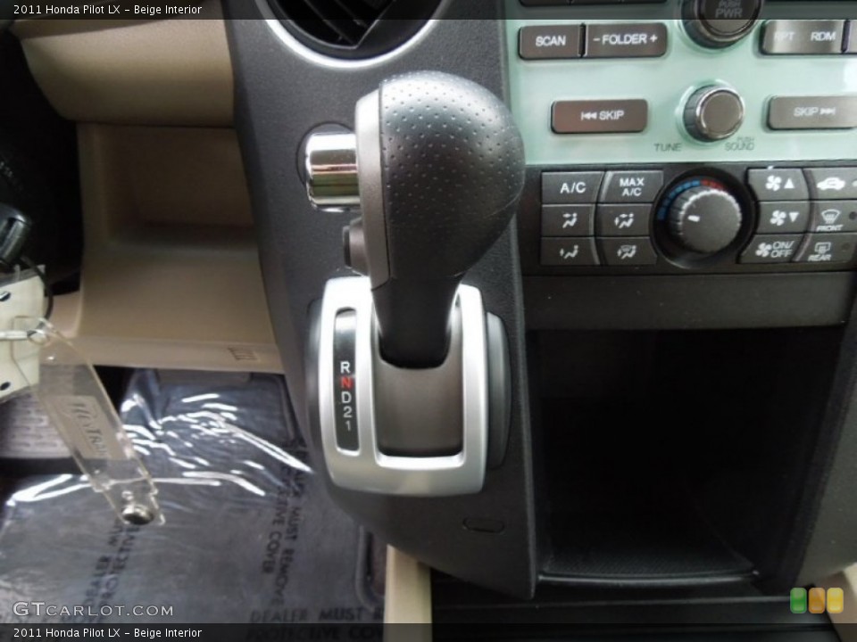 Beige Interior Transmission for the 2011 Honda Pilot LX #75408468
