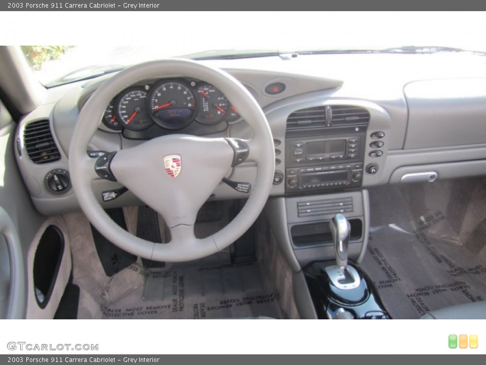 Grey Interior Dashboard for the 2003 Porsche 911 Carrera Cabriolet #75411577