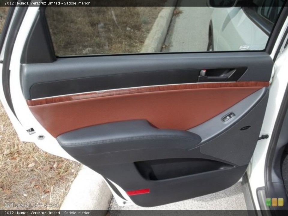 Saddle Interior Door Panel for the 2012 Hyundai Veracruz Limited #75415056