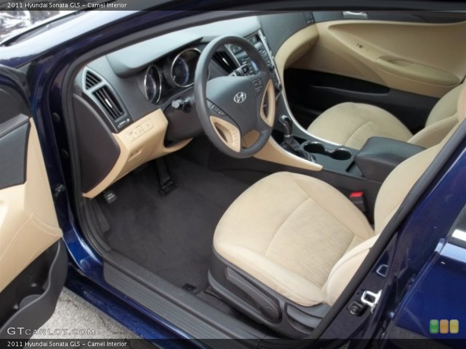 Camel Interior Prime Interior for the 2011 Hyundai Sonata GLS #75415569