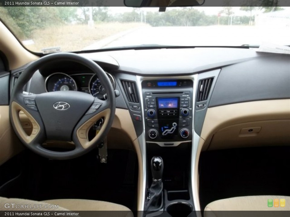 Camel Interior Dashboard for the 2011 Hyundai Sonata GLS #75415608