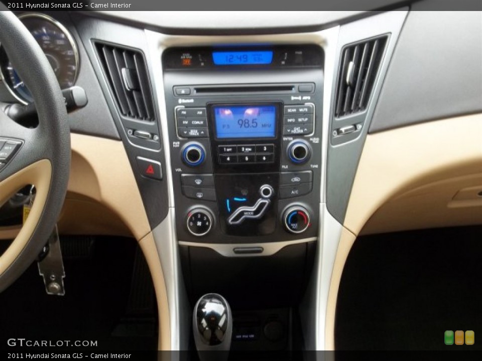Camel Interior Controls for the 2011 Hyundai Sonata GLS #75415634