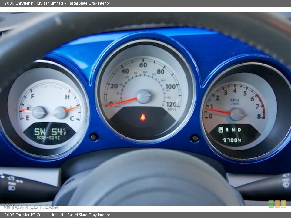 Pastel Slate Gray Interior Gauges for the 2006 Chrysler PT Cruiser Limited #75415810