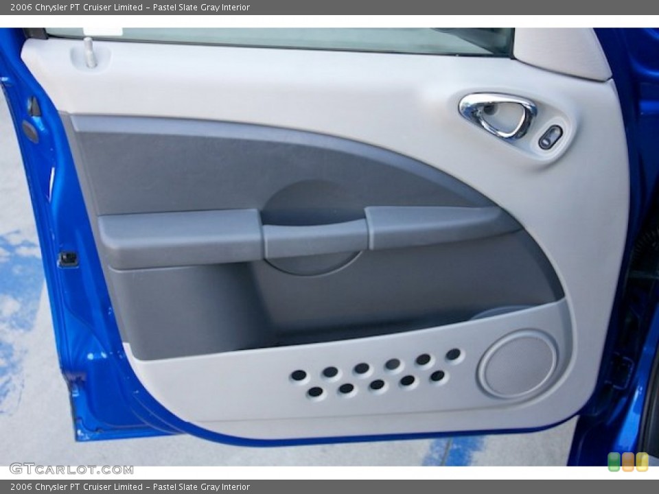 Pastel Slate Gray Interior Door Panel for the 2006 Chrysler PT Cruiser Limited #75415824