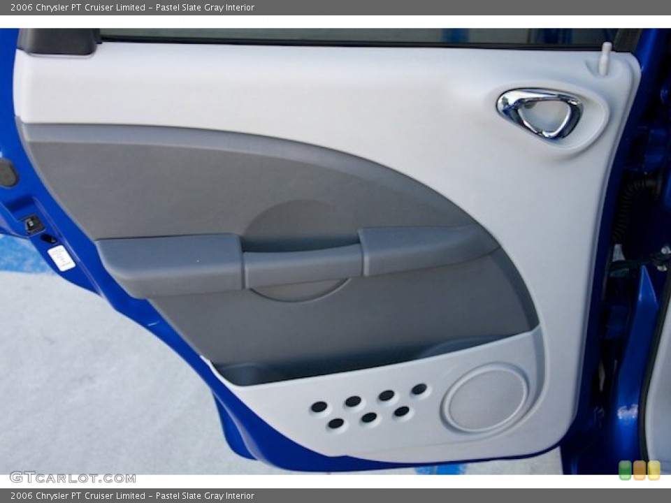 Pastel Slate Gray Interior Door Panel for the 2006 Chrysler PT Cruiser Limited #75415841