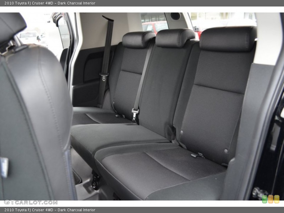 Dark Charcoal Interior Rear Seat for the 2010 Toyota FJ Cruiser 4WD #75422148