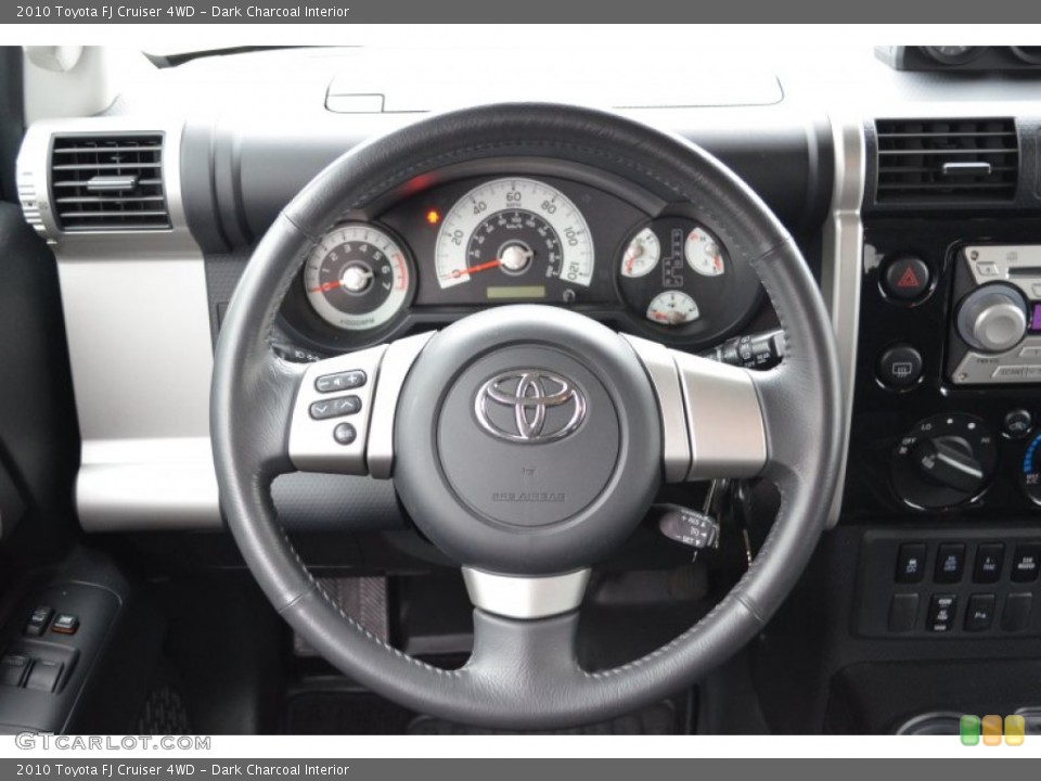 Dark Charcoal Interior Steering Wheel for the 2010 Toyota FJ Cruiser 4WD #75422370
