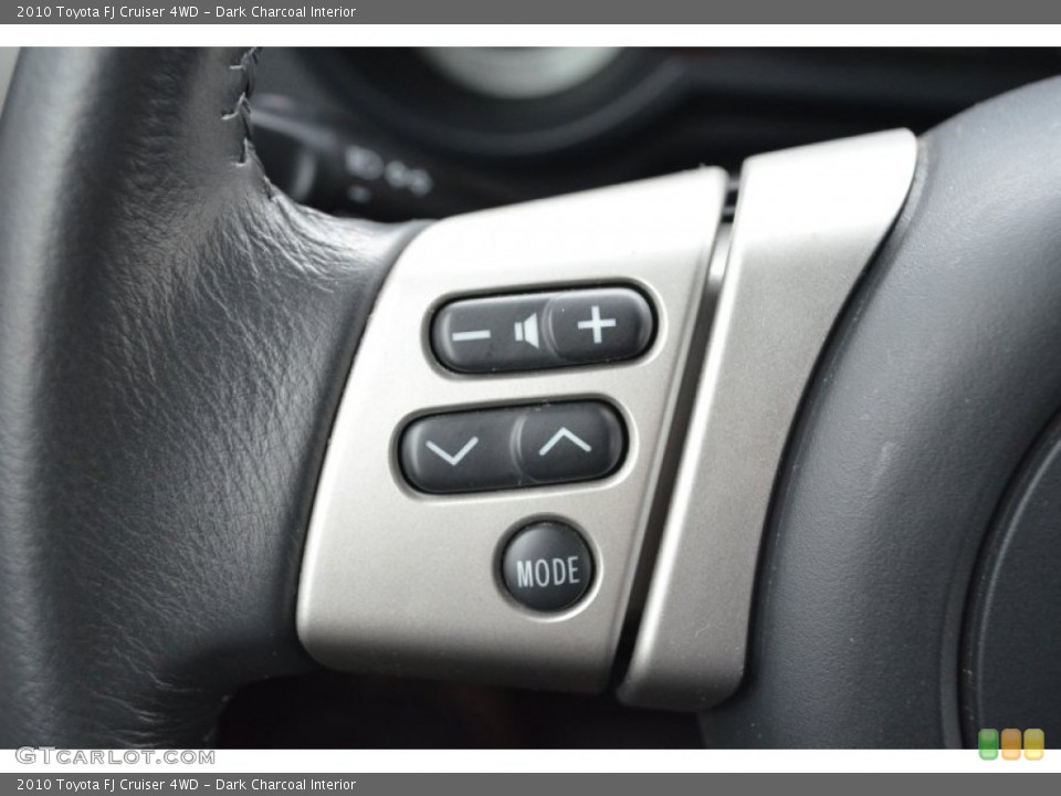 Dark Charcoal Interior Controls for the 2010 Toyota FJ Cruiser 4WD #75422397