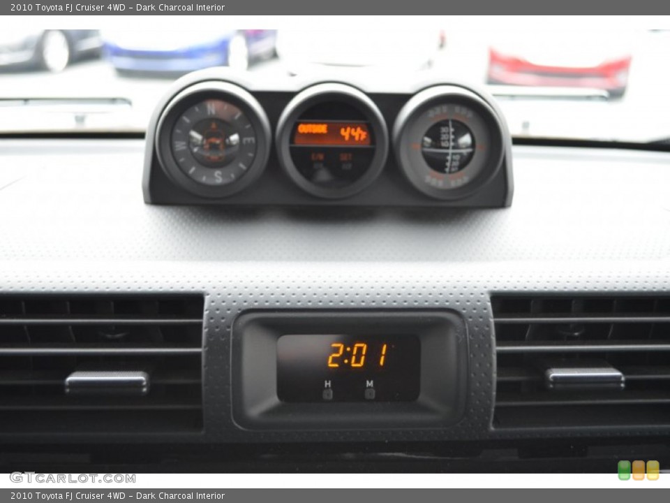 Dark Charcoal Interior Gauges for the 2010 Toyota FJ Cruiser 4WD #75422444