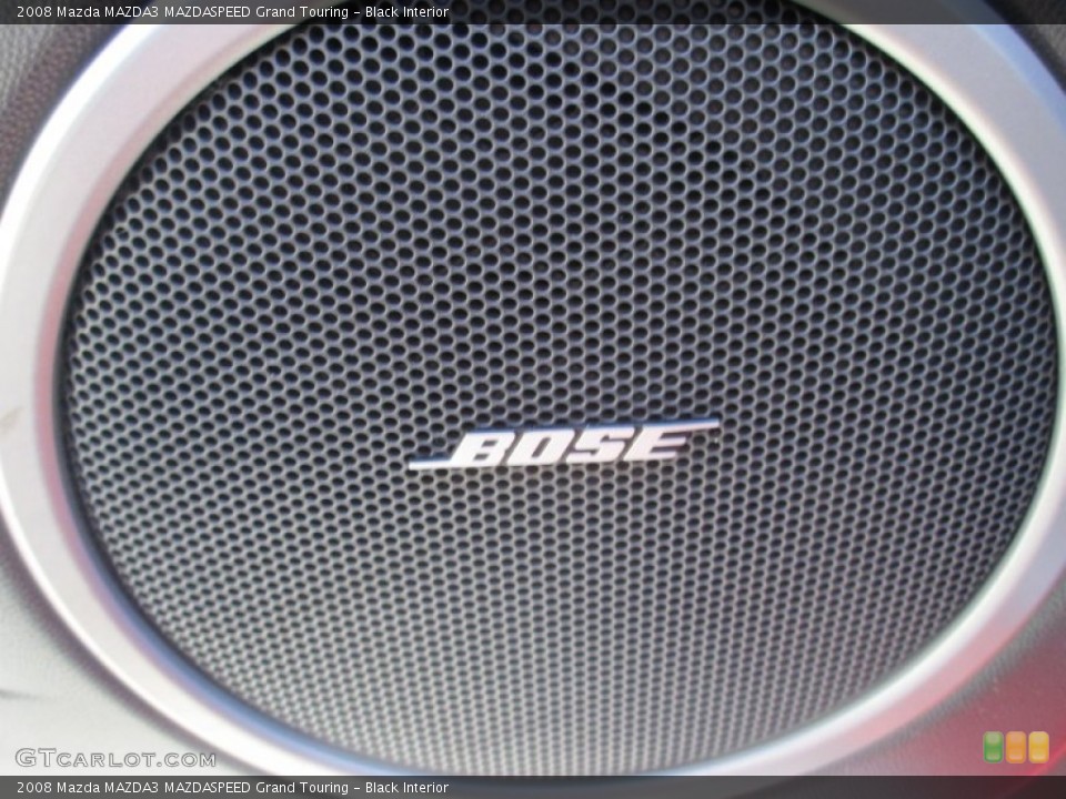 Black Interior Audio System for the 2008 Mazda MAZDA3 MAZDASPEED Grand Touring #75424374