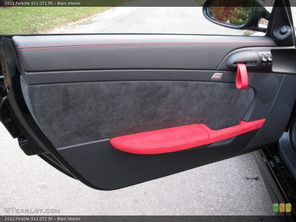 Black Interior Door Panel for the 2011 Porsche 911 GT2 RS #75428920