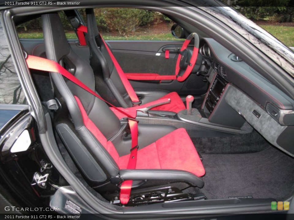 Black Interior Photo for the 2011 Porsche 911 GT2 RS #75428958