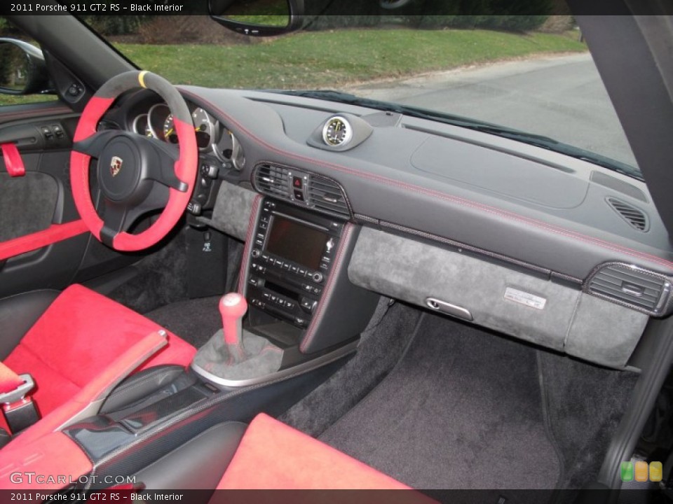 Black Interior Dashboard for the 2011 Porsche 911 GT2 RS #75428991