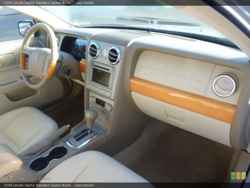 Sand Interior Dashboard for the 2006 Lincoln Zephyr  #75430972