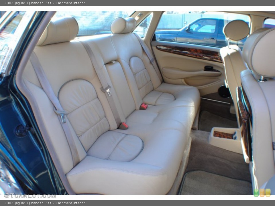 Cashmere Interior Rear Seat for the 2002 Jaguar XJ Vanden Plas #75434445