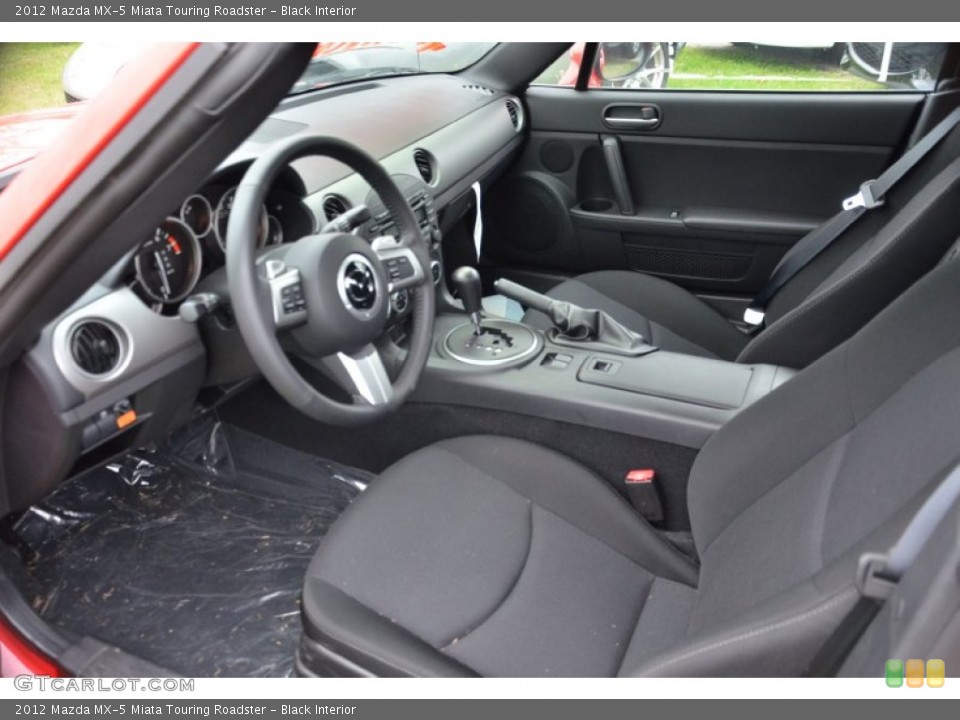 Black 2012 Mazda MX-5 Miata Interiors
