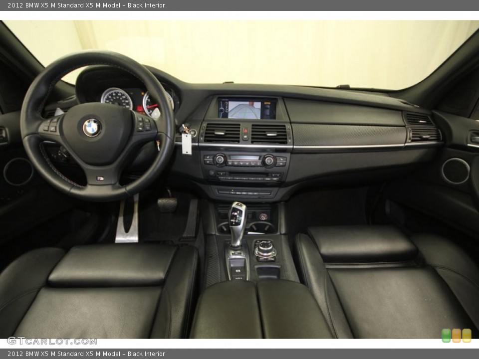 Black Interior Dashboard for the 2012 BMW X5 M  #75439966