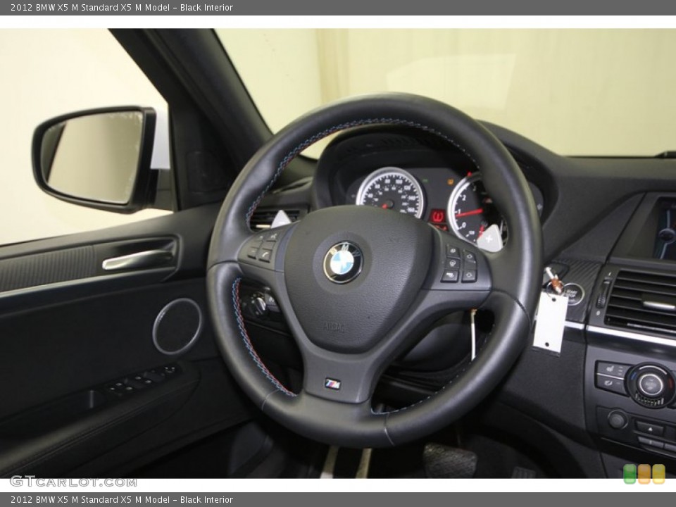 Black Interior Steering Wheel for the 2012 BMW X5 M  #75440489