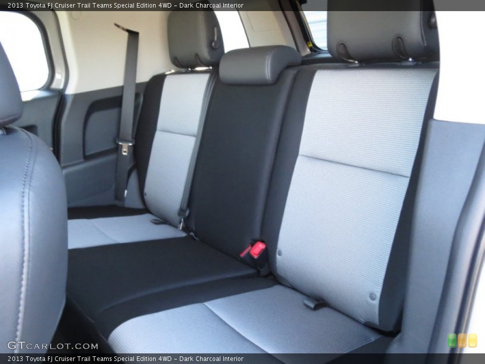 Dark Charcoal Interior Rear Seat for the 2013 Toyota FJ Cruiser Trail Teams Special Edition 4WD #75444653