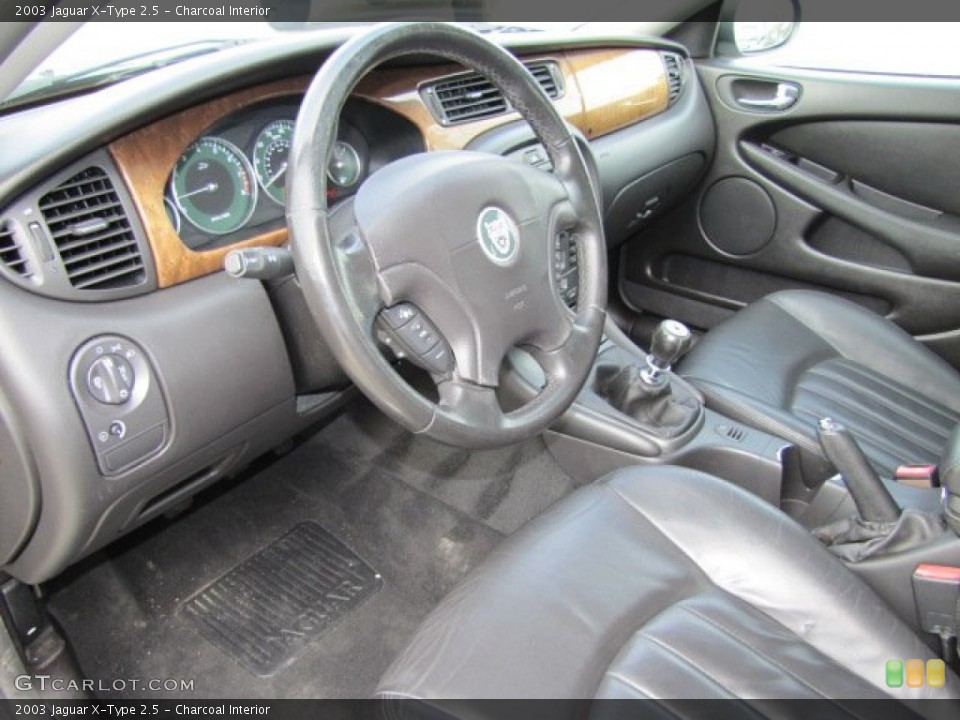 Charcoal Interior Prime Interior for the 2003 Jaguar X-Type 2.5 #75445440
