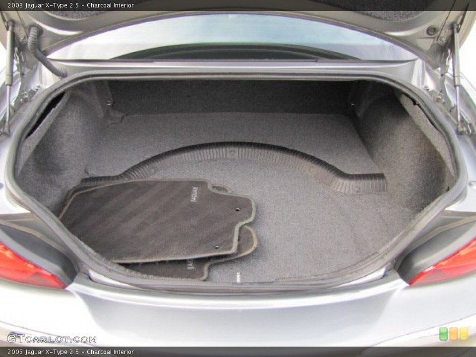 Charcoal Interior Trunk for the 2003 Jaguar X-Type 2.5 #75445617