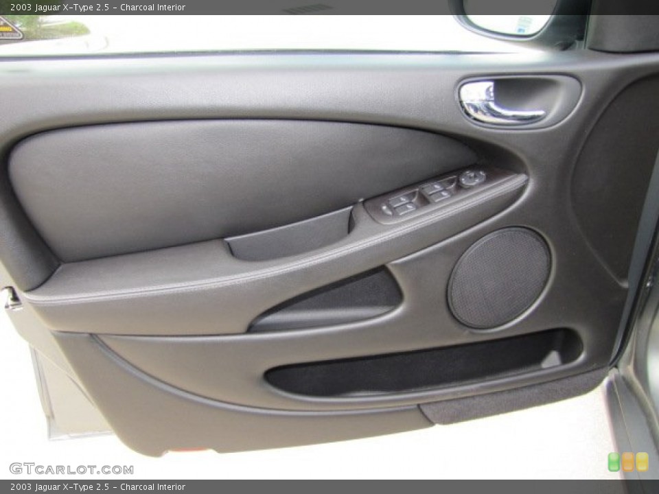 Charcoal Interior Door Panel for the 2003 Jaguar X-Type 2.5 #75445774