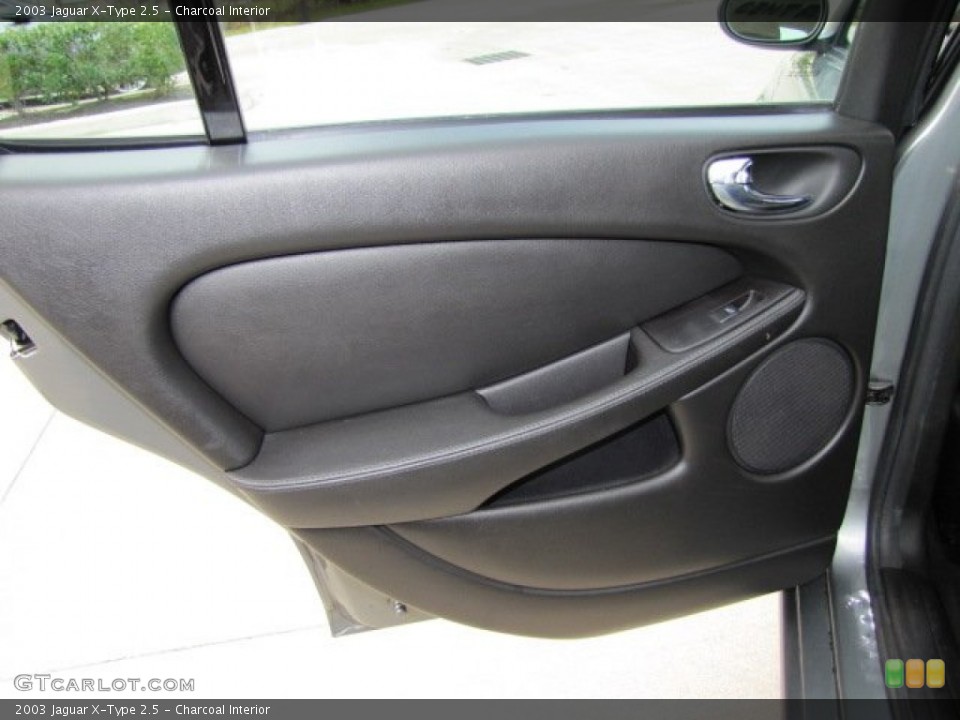 Charcoal Interior Door Panel for the 2003 Jaguar X-Type 2.5 #75445793