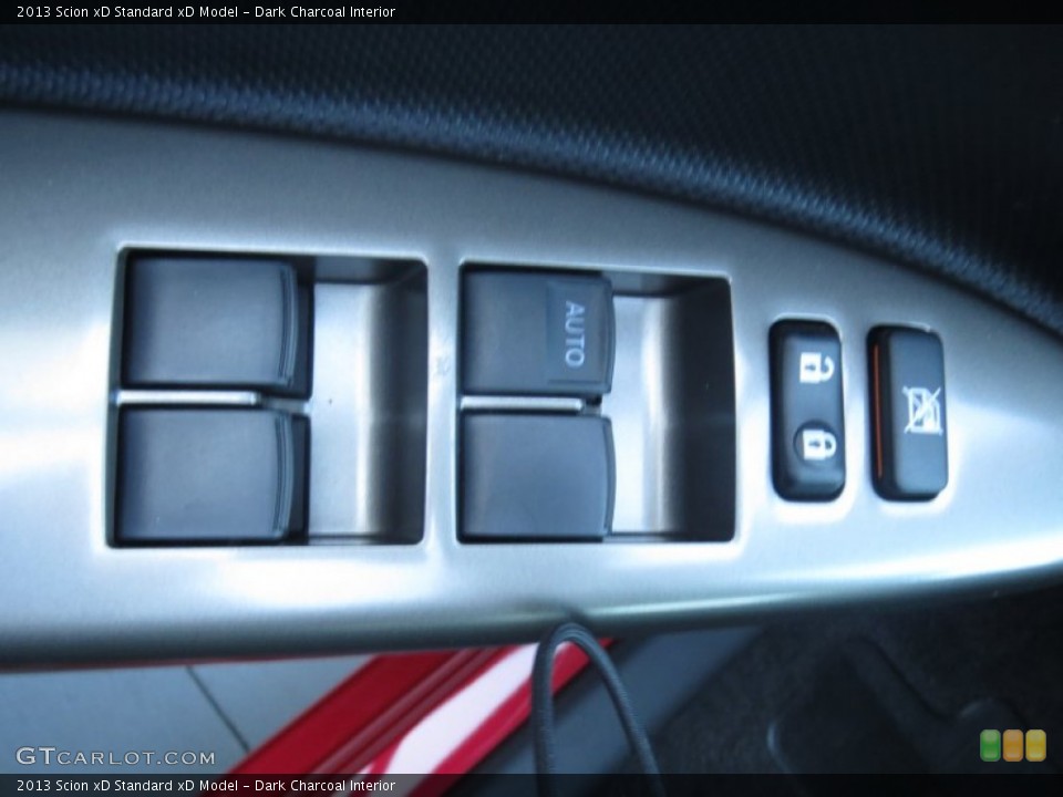 Dark Charcoal Interior Controls for the 2013 Scion xD  #75445911