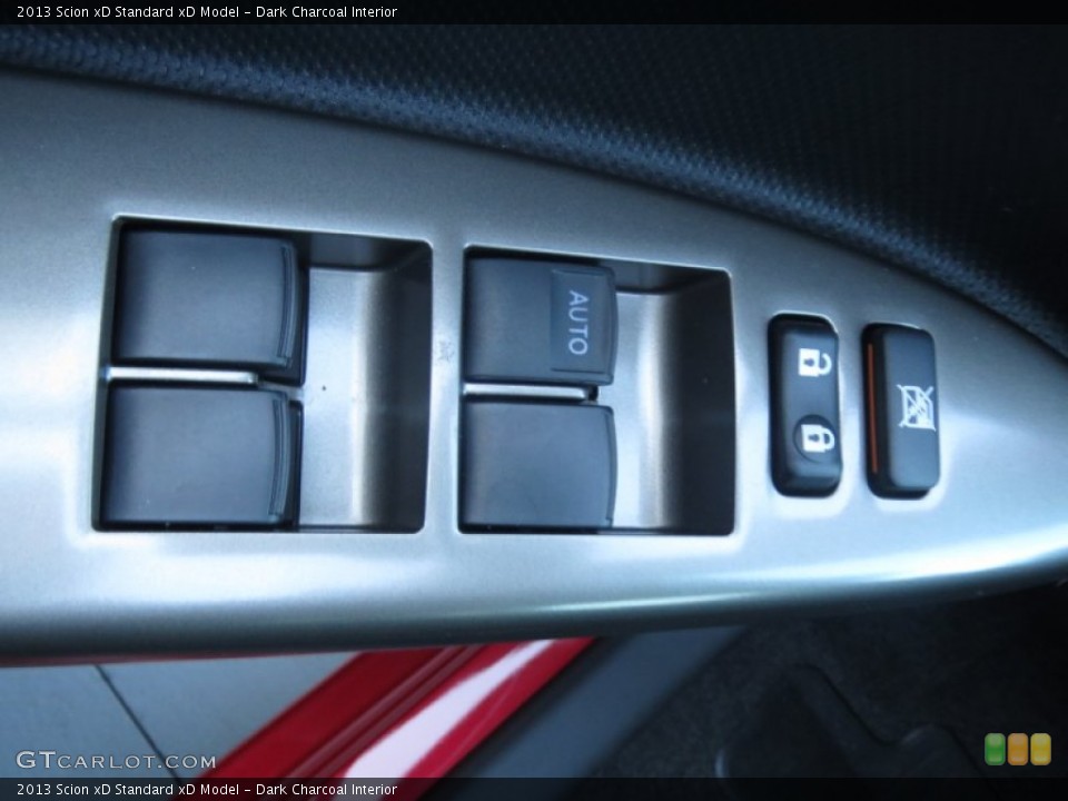 Dark Charcoal Interior Controls for the 2013 Scion xD  #75445923