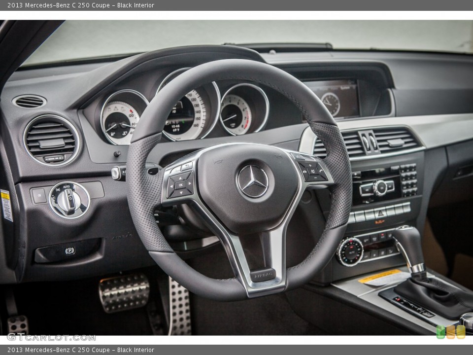 Black Interior Photo for the 2013 Mercedes-Benz C 250 Coupe #75446319