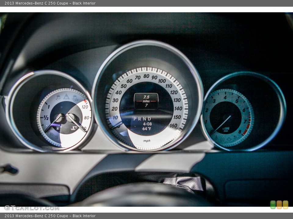 Black Interior Gauges for the 2013 Mercedes-Benz C 250 Coupe #75446331