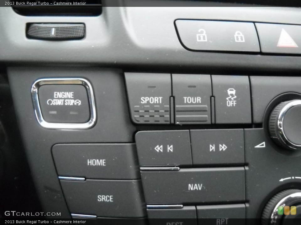 Cashmere Interior Controls for the 2013 Buick Regal Turbo #75450087