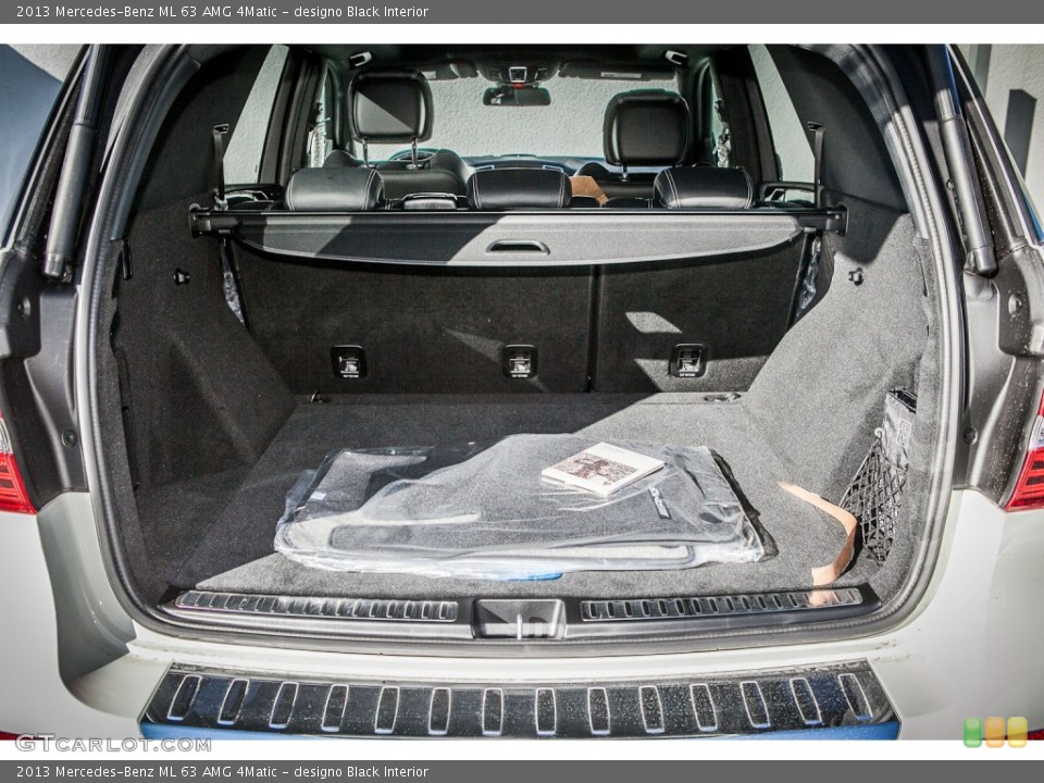 designo Black Interior Trunk for the 2013 Mercedes-Benz ML 63 AMG 4Matic #75450922